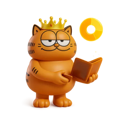 OX-ENGINE mascot with a portfolio wallet